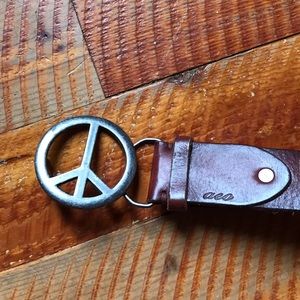 Peace Sign Belt AE